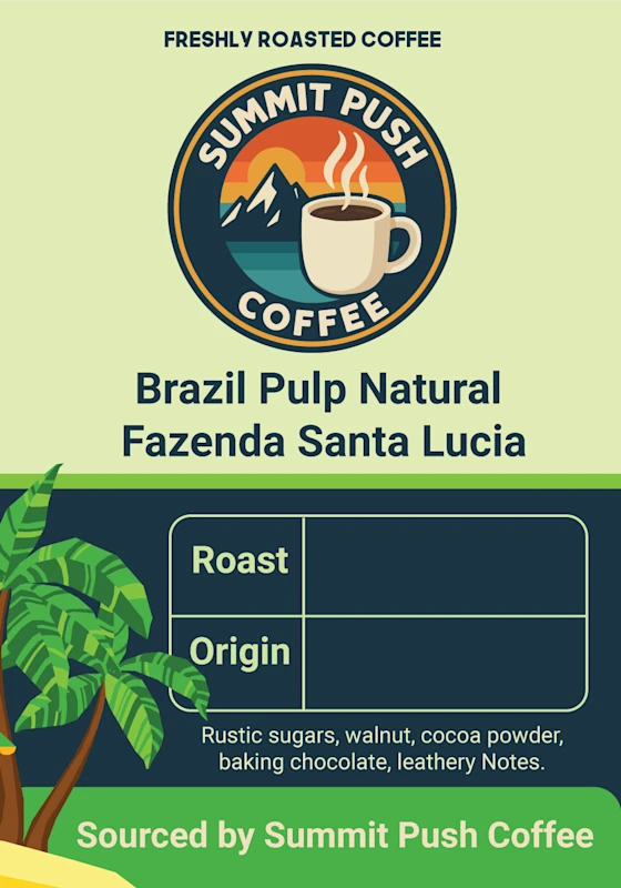 BASE CAMP BREAKFAST BLEND — Medium Roast (Brazil, Fazenda Santa Lucia)