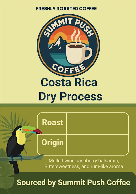 DAY BREAK PEAK — DARK ROAST (Costa Rica, Hacienda Sonora)