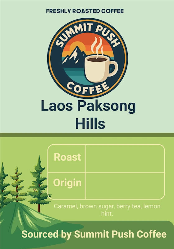 Pinnacle Pulse – Laos Paksong Hills Typica | Summit Push Coffee